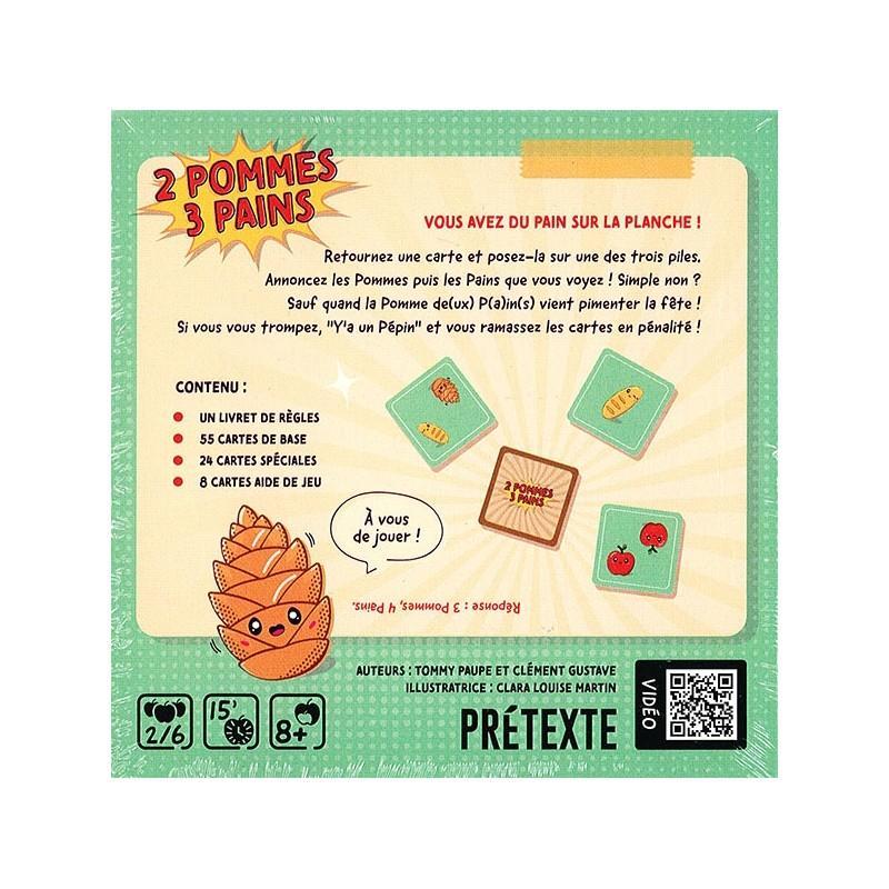 2 pommes 3 pains