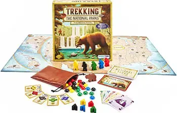 Trekking through national parks