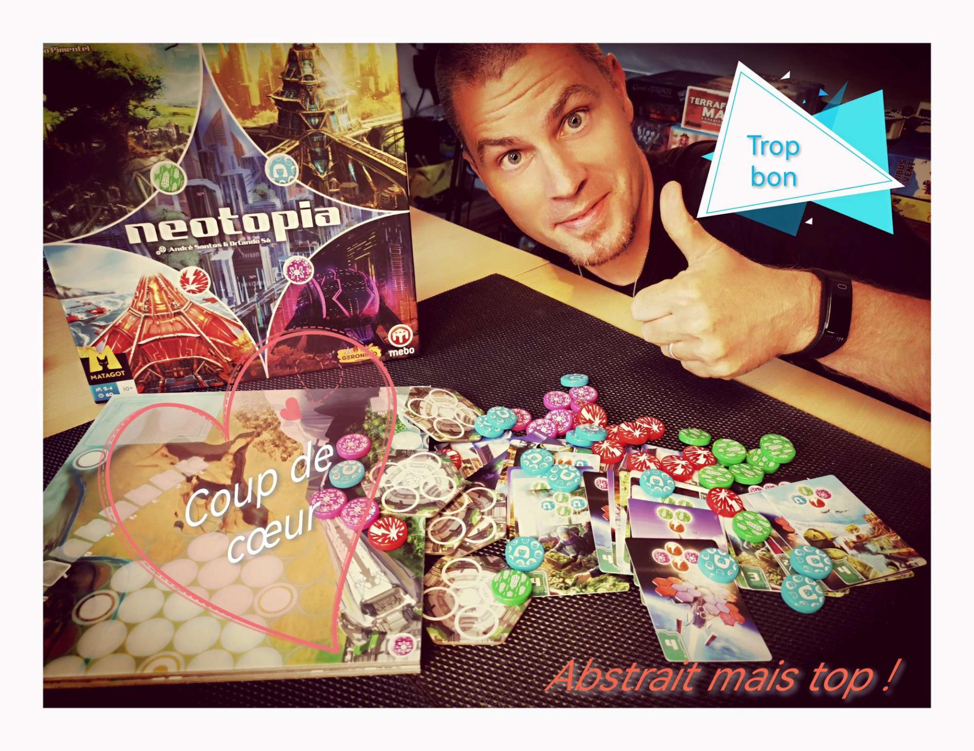 avis jeu neotopia, video, une partie une photo une phrase