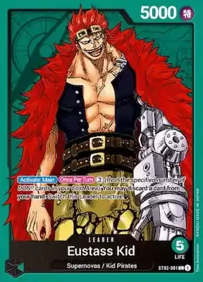 Eustass kid mono green