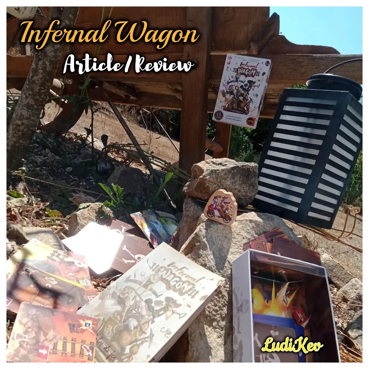 avis jeu Infernal wagon, une partie, iello, une photo